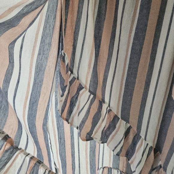 Asos striped wrap skirt - Picture 3 of 5